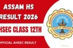 Assam HS Result 2026