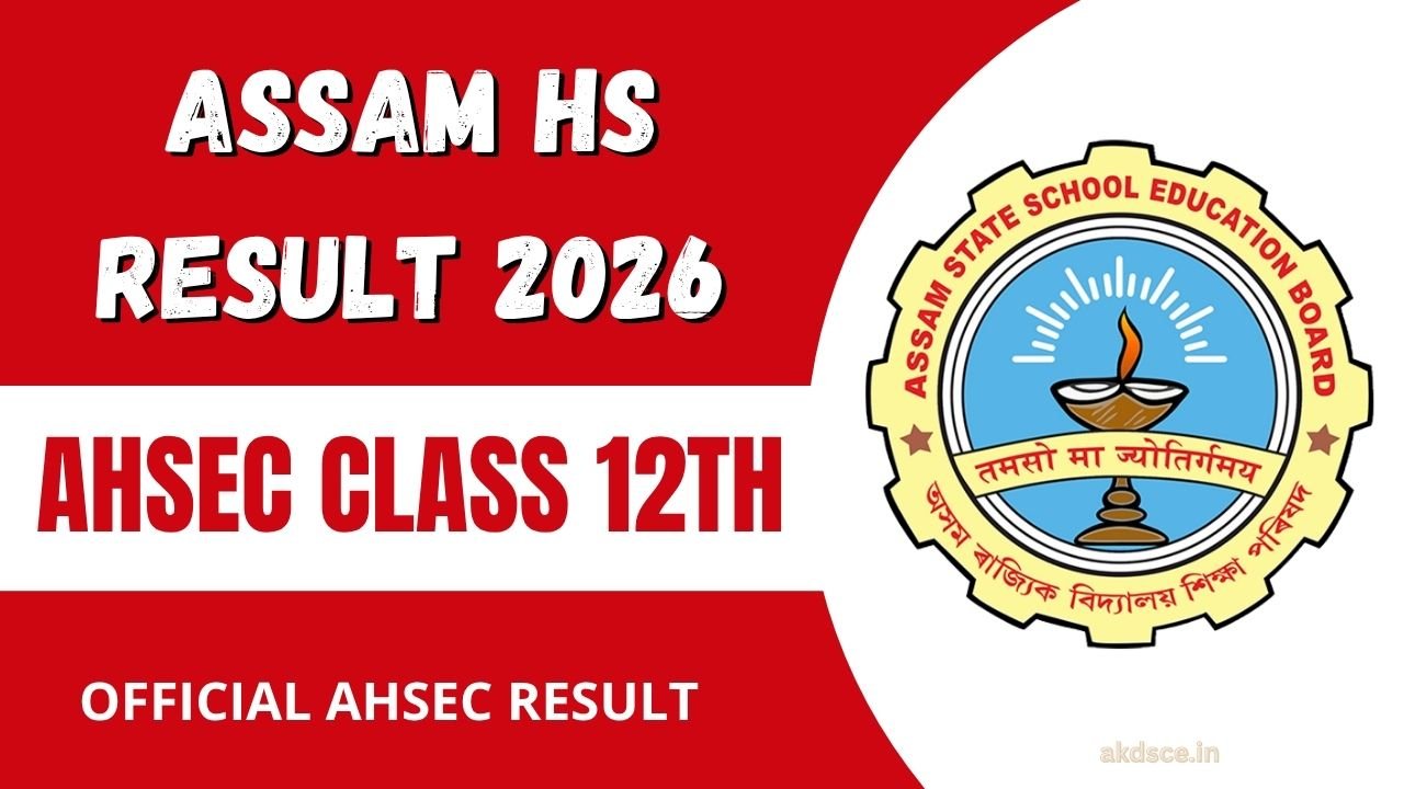 Assam HS Result 2026